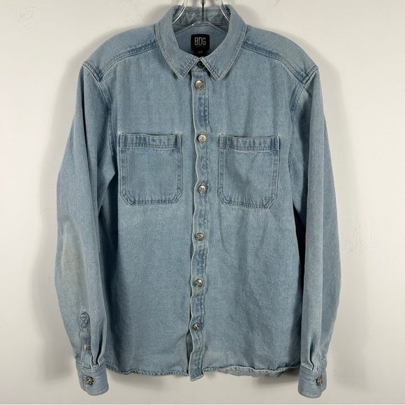 BDG Denim Button-Up Shirt S - Picture 3 of 11
